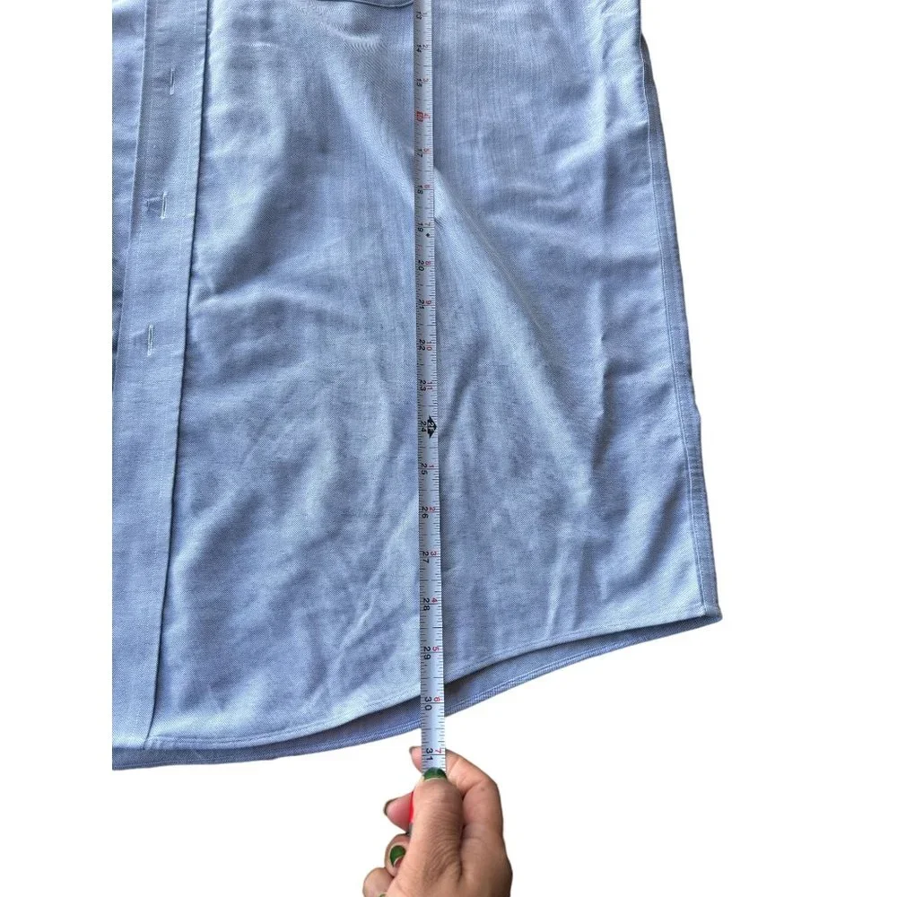 L.L. BEAN MENS LIGHT BLUE BUTTON UP SHIRT SIZE XL | D2 - Picture 5 of 5